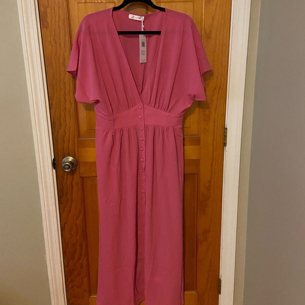 Pink Maxi Dress